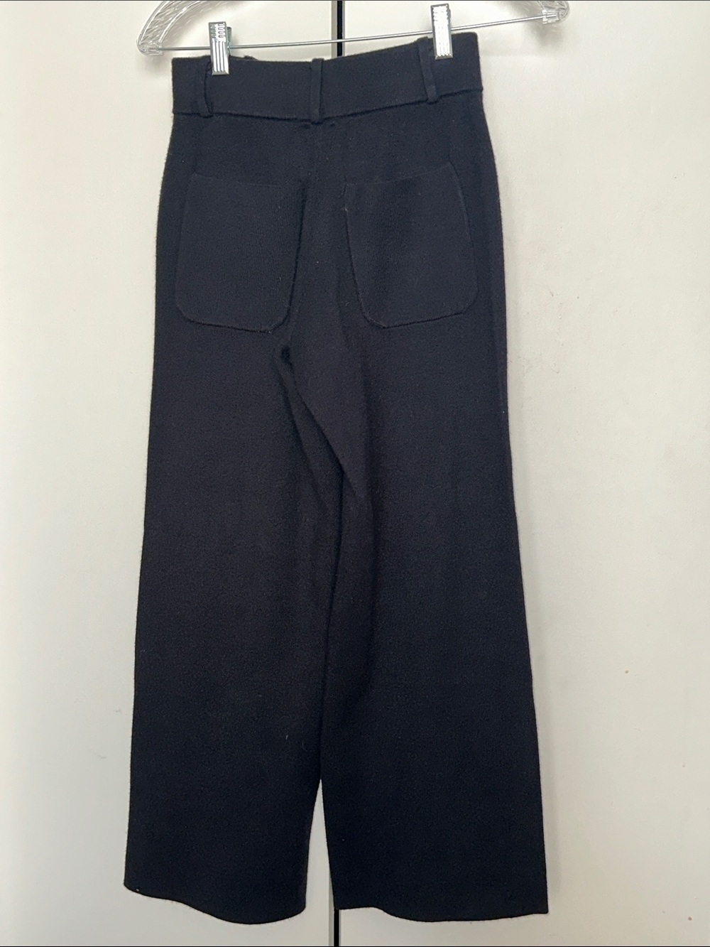 The Colette by Anthropologie sweater knit crop wide leg trousers by Maeve
